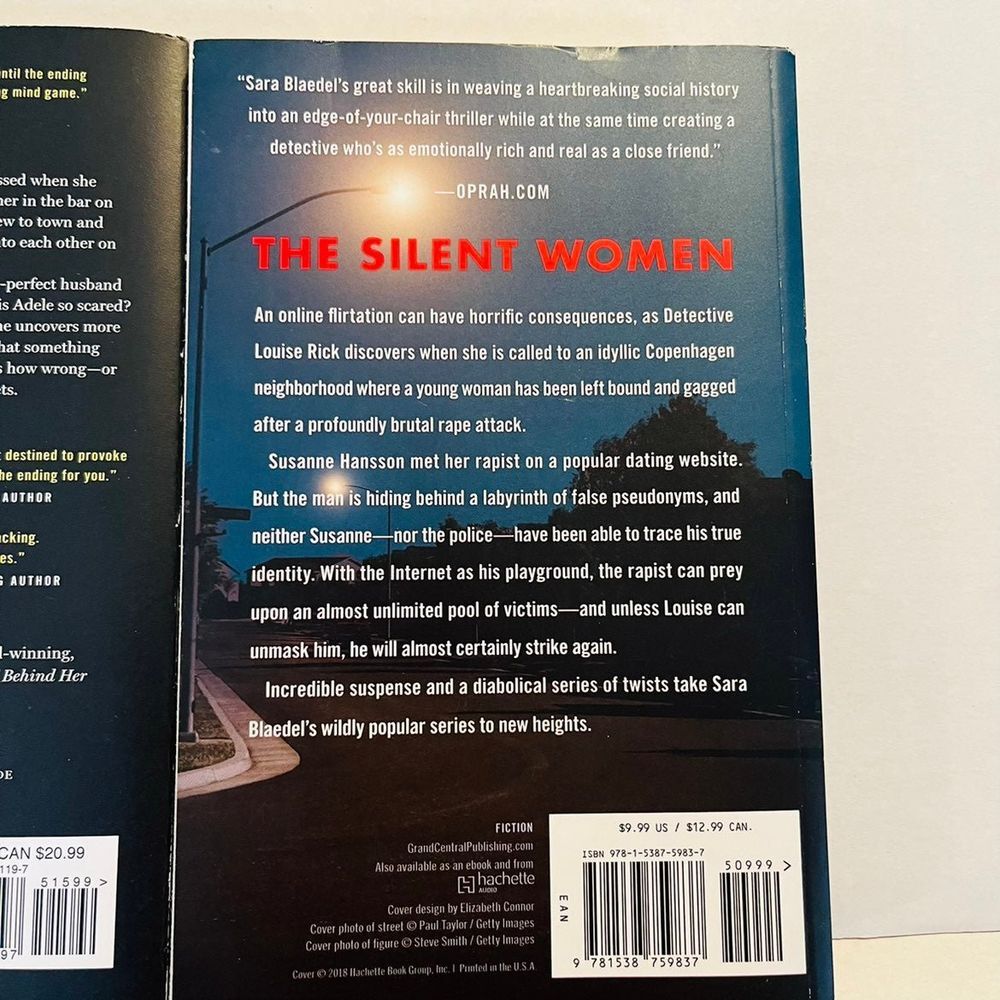 Book bundle of three‎ books If You Tell Behind Her Eyes The Silent Woman - Picture 7 of 10